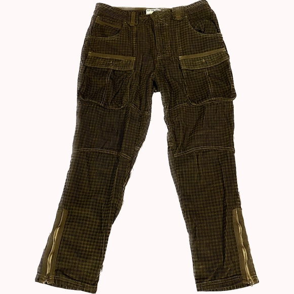 We The Free People London Calling Slouchy Cord Pants in Brown Size 29 - Picture 3 of 4